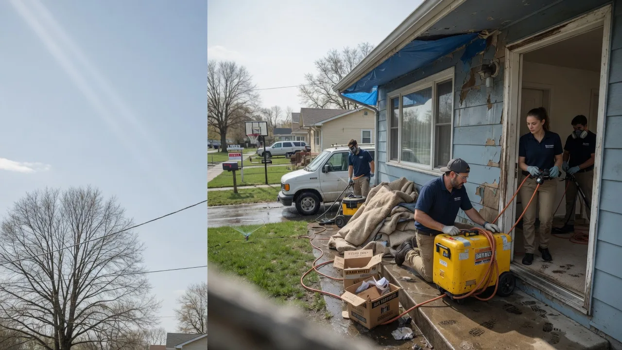 Basement Flood Cleanup in Marshall, MO near me